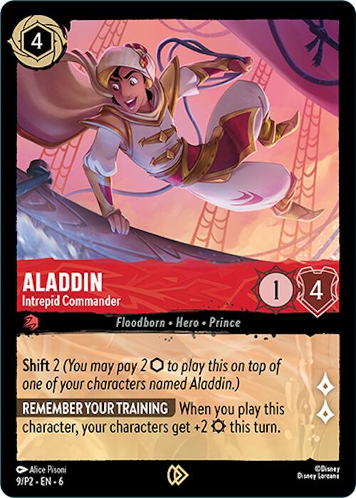 Aladdin - Intrepid Commander (9) [Promo Cards] | Deep Dive Games St. Marys