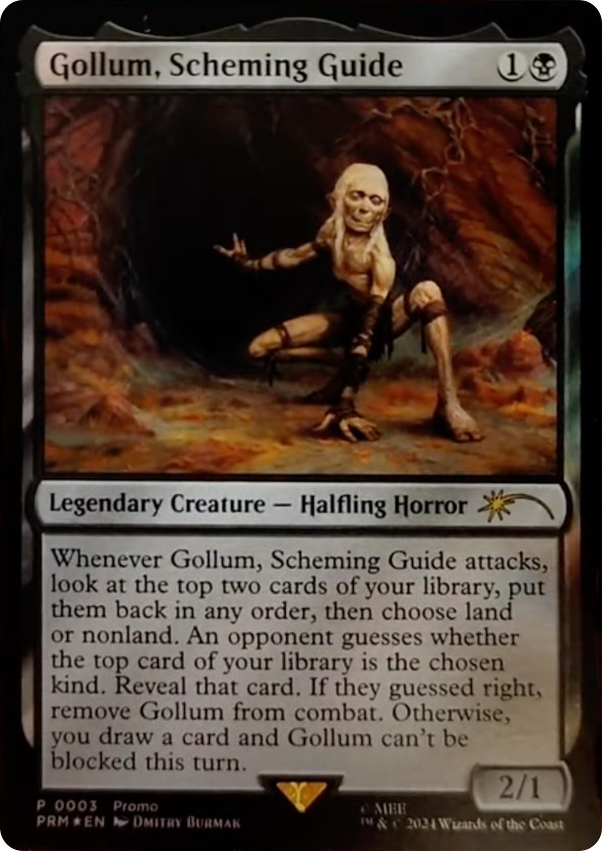 Gollum, Scheming Guide [Resale Promos] | Deep Dive Games St. Marys