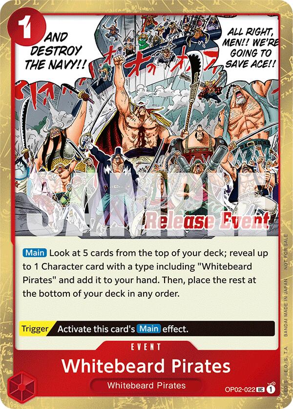 Whitebeard Pirates (ST15 - ST20 Release Event Winner Pack) [One Piece Promotion Cards] | Deep Dive Games St. Marys