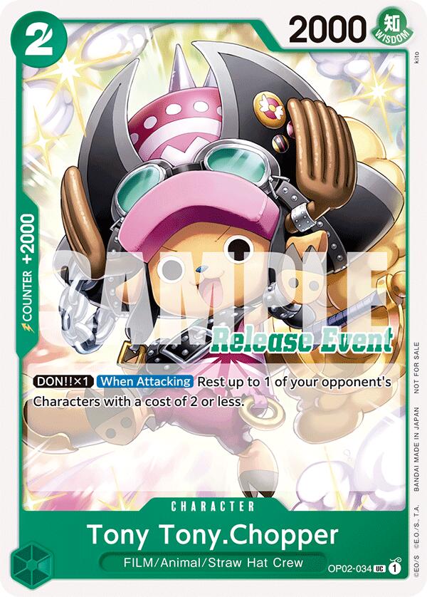 Tony Tony.Chopper (ST15 - ST20 Release Event Pack) [One Piece Promotion Cards] | Deep Dive Games St. Marys