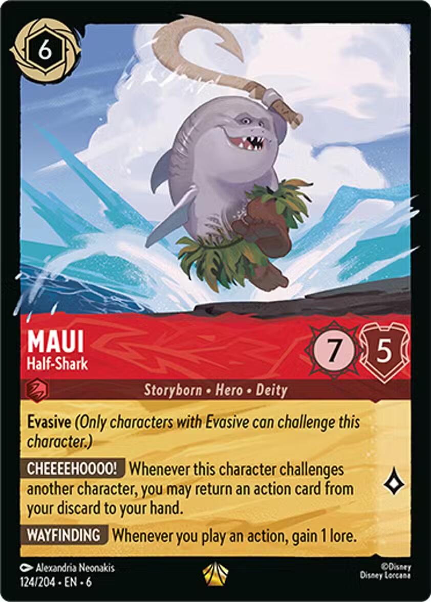 Maui - Half-Shark (124/204) [Azurite Sea] | Deep Dive Games St. Marys