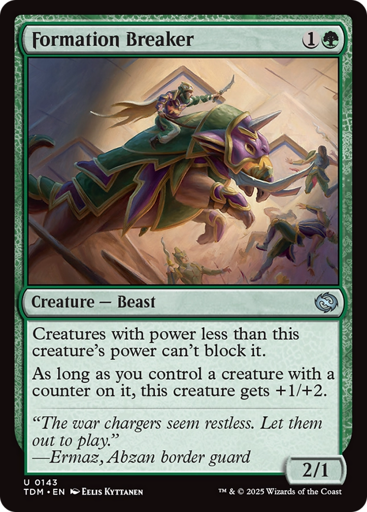 Formation Breaker [Tarkir: Dragonstorm] | Deep Dive Games St. Marys