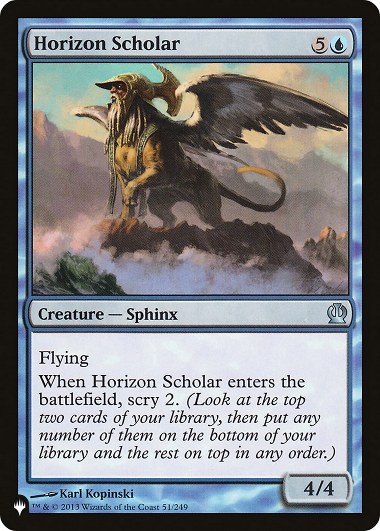 Horizon Scholar [The List] | Deep Dive Games St. Marys