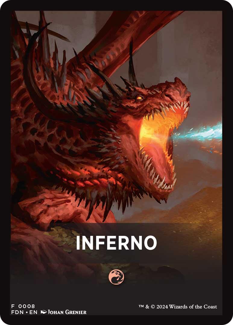 Inferno Theme Card [Foundations Tokens] | Deep Dive Games St. Marys