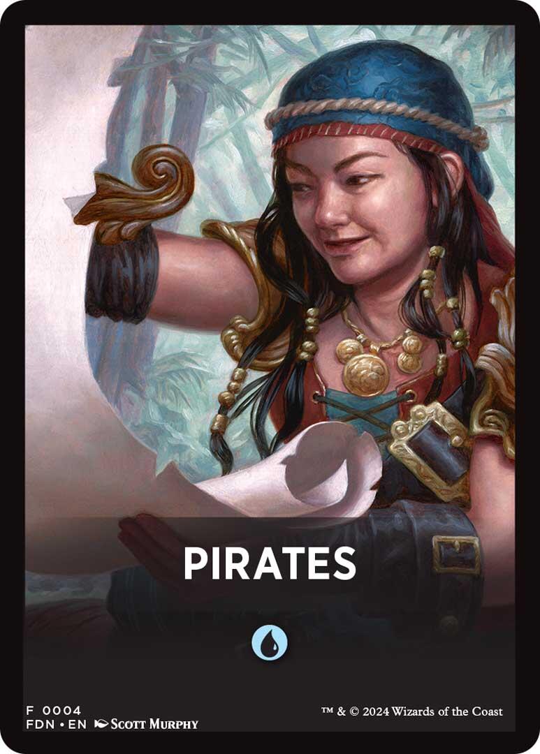 Pirates Theme Card [Foundations Tokens] | Deep Dive Games St. Marys