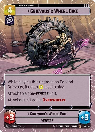 Grievous's Wheel Bike (Hyperspace) (6) [Twilight of the Republic] | Deep Dive Games St. Marys