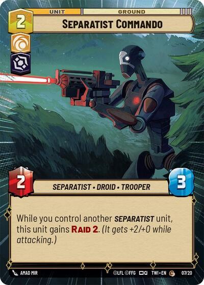 Separatist Commando (7) (Hyperspace) (7) [Twilight of the Republic] | Deep Dive Games St. Marys