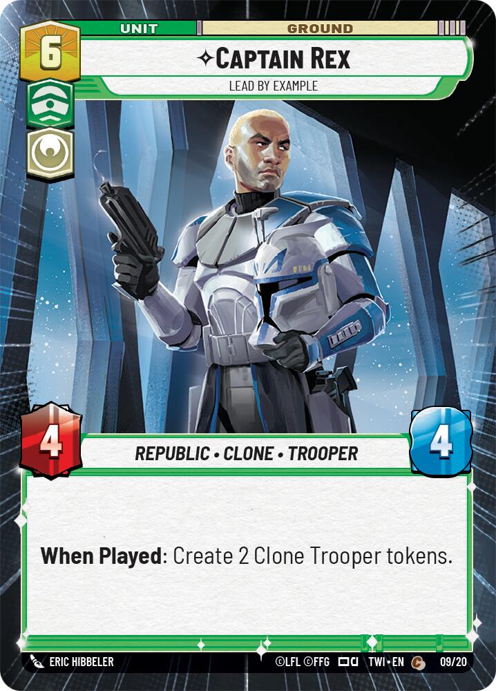 Captain Rex - Lead by Example (Hyperspace) (9) [Twilight of the Republic] | Deep Dive Games St. Marys