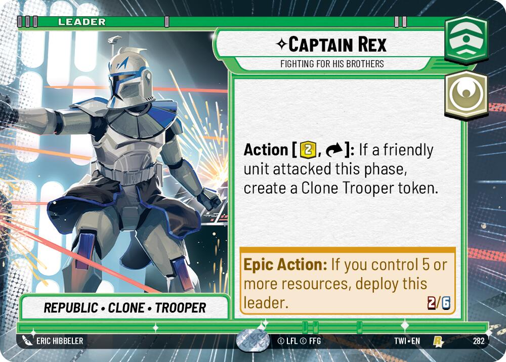 Captain Rex - Fighting For His Brothers (282) (Hyperspace) (282) [Twilight of the Republic] | Deep Dive Games St. Marys