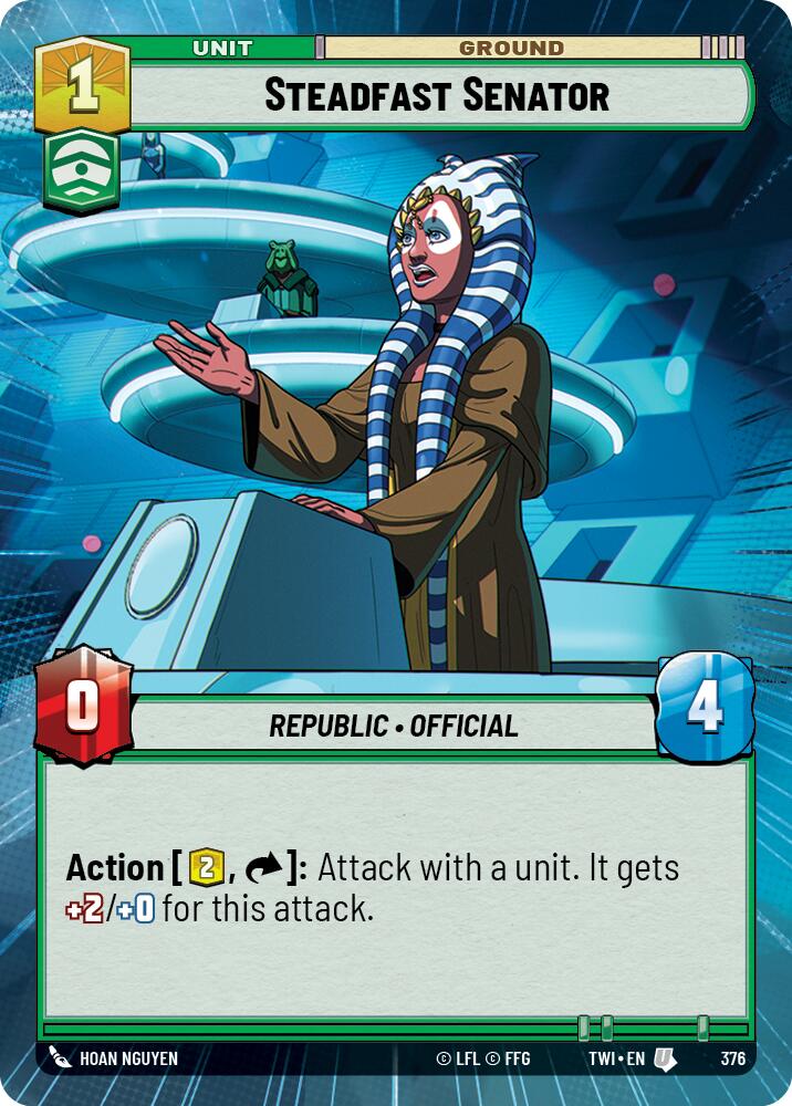Steadfast Senator (376) (Hyperspace) (376) [Twilight of the Republic] | Deep Dive Games St. Marys