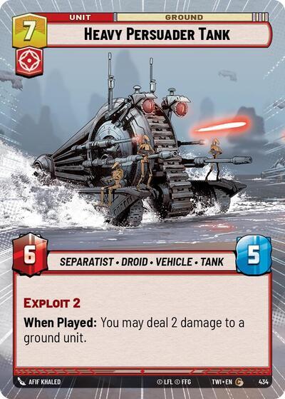 Heavy Persuader Tank (434) (Hyperspace) (434) [Twilight of the Republic] | Deep Dive Games St. Marys