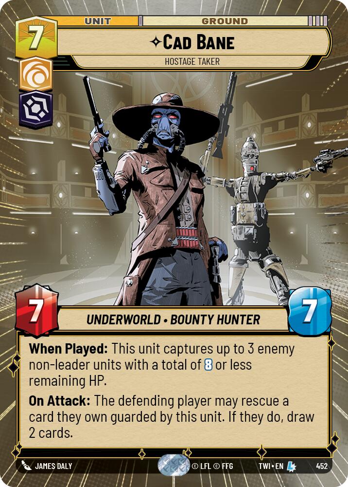 Cad Bane - Hostage Taker (452) (Hyperspace) (452) [Twilight of the Republic] | Deep Dive Games St. Marys