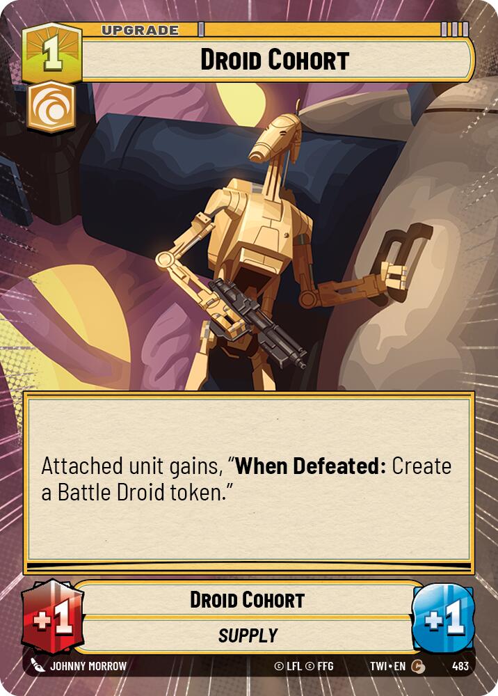 Droid Cohort (483) (Hyperspace) (483) [Twilight of the Republic] | Deep Dive Games St. Marys