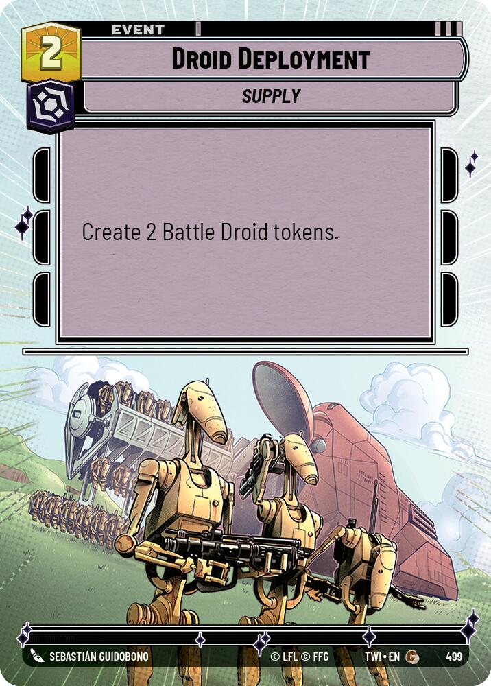 Droid Deployment (499) (Hyperspace) (499) [Twilight of the Republic] | Deep Dive Games St. Marys
