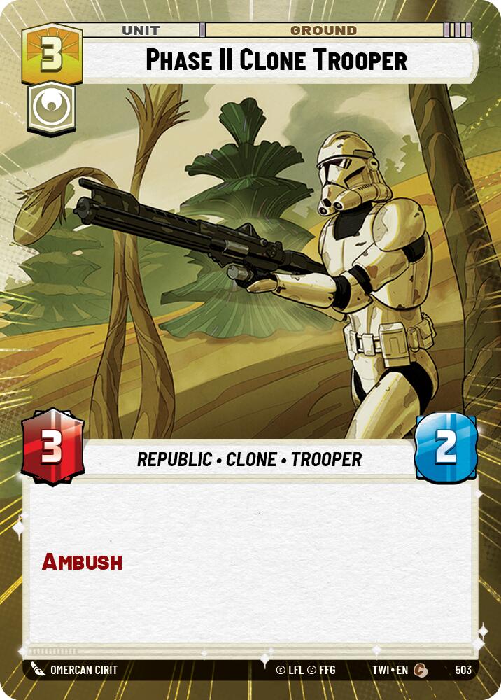 Phase II Clone Trooper (503) (Hyperspace) (503) [Twilight of the Republic] | Deep Dive Games St. Marys