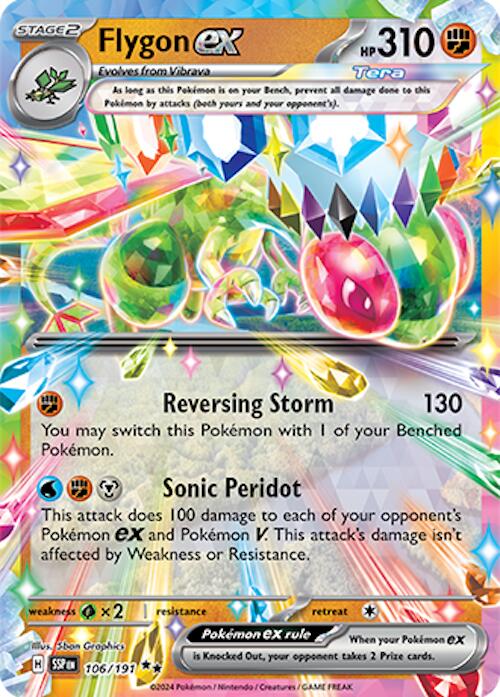 Flygon ex (106/191) [Scarlet & Violet: Surging Sparks] | Deep Dive Games St. Marys