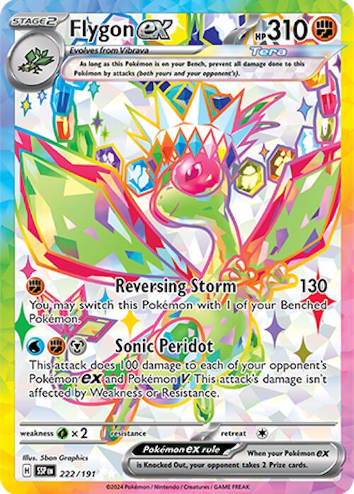 Flygon ex (222/191) [Scarlet & Violet: Surging Sparks] | Deep Dive Games St. Marys