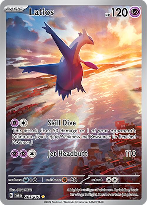 Latios (203/191) [Scarlet & Violet: Surging Sparks] | Deep Dive Games St. Marys