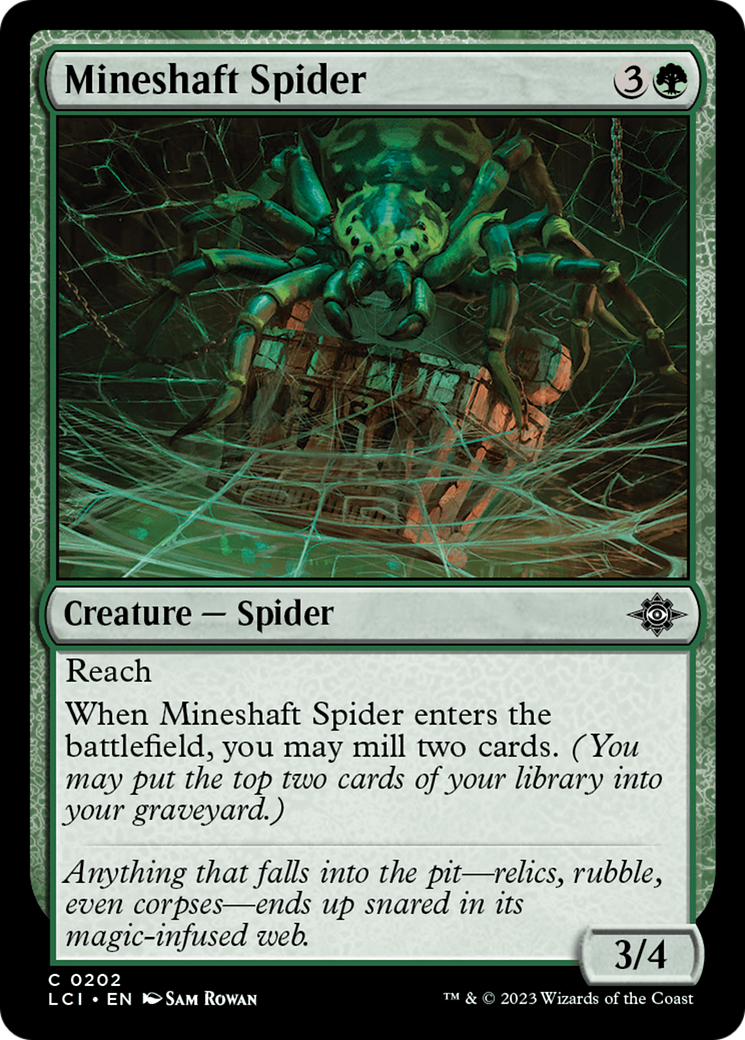 Mineshaft Spider [The Lost Caverns of Ixalan] | Deep Dive Games St. Marys