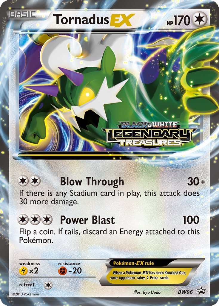 Tornadus EX (BW96) [Black & White: Black Star Promos] | Deep Dive Games St. Marys