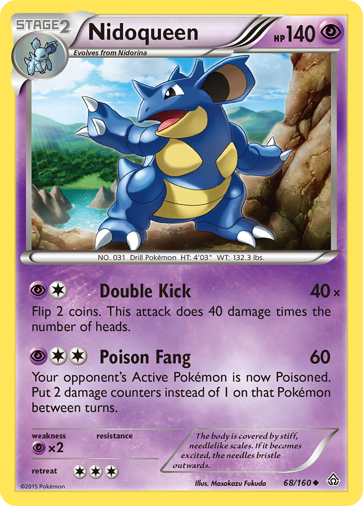 Nidoqueen (68/160) [XY: Primal Clash] | Deep Dive Games St. Marys