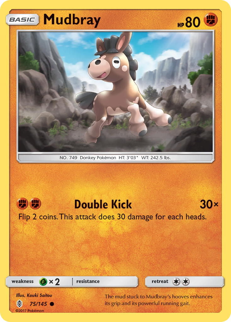 Mudbray (75/145) [Sun & Moon: Guardians Rising] | Deep Dive Games St. Marys