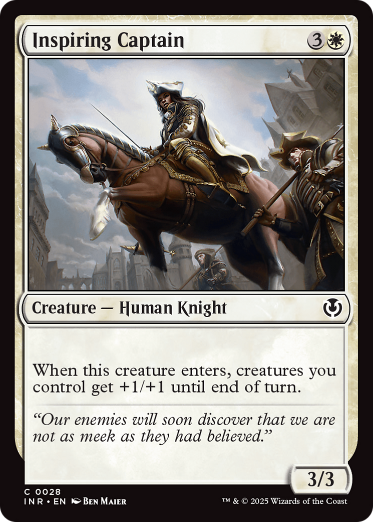 Inspiring Captain [Innistrad Remastered] | Deep Dive Games St. Marys