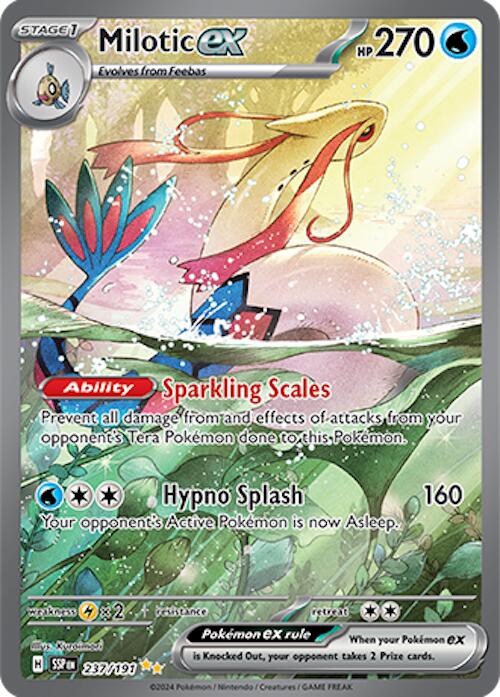 Milotic ex (237/191) [Scarlet & Violet: Surging Sparks] | Deep Dive Games St. Marys