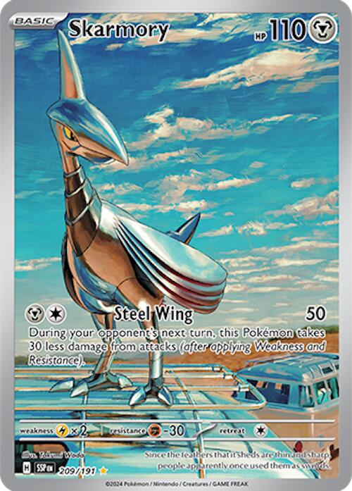 Skarmory (209/191) [Scarlet & Violet: Surging Sparks] | Deep Dive Games St. Marys