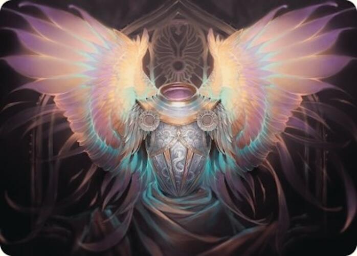 Celestial Armor Art Card (2/54) [Foundations Art Series] | Deep Dive Games St. Marys