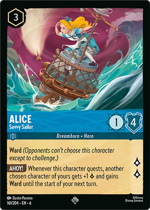Alice - Savvy Sailor (161/204) [Azurite Sea] | Deep Dive Games St. Marys