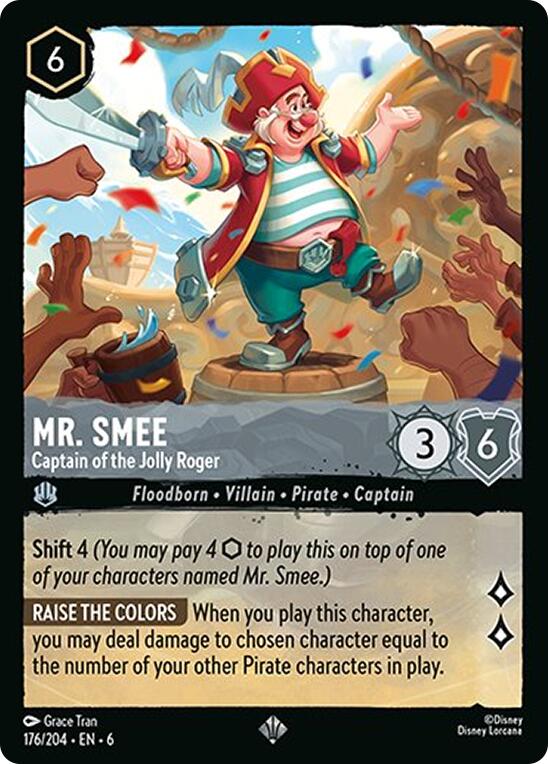 Mr. Smee - Captain of the Jolly Roger (176/204) [Azurite Sea] | Deep Dive Games St. Marys