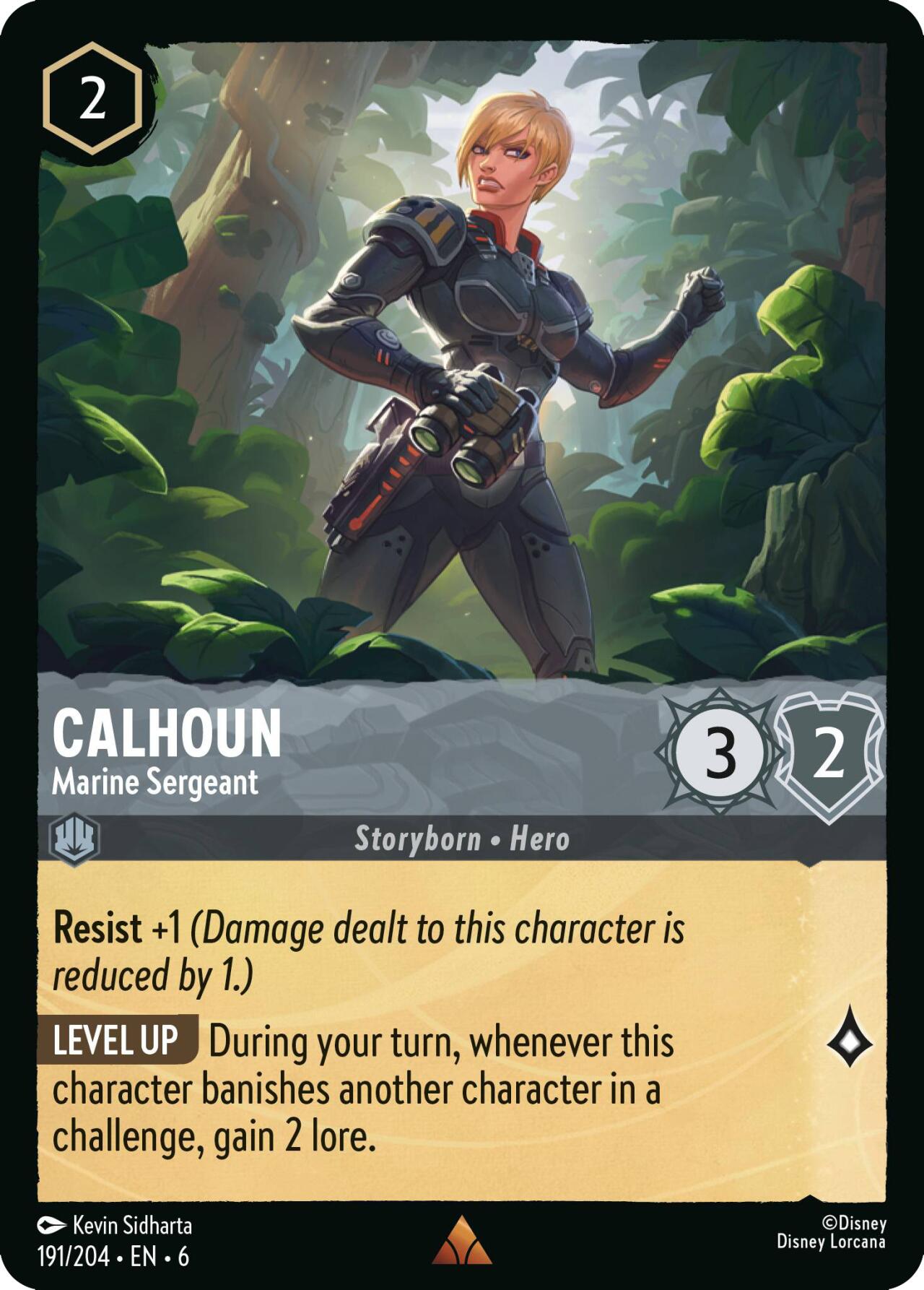 Calhoun - Marine Sergeant (191/204) [Azurite Sea] | Deep Dive Games St. Marys
