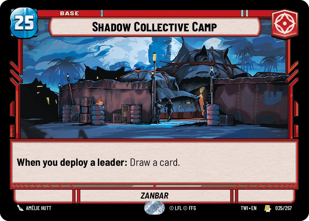 Shadow Collective Camp (025/257) (025/257) [Twilight of the Republic] | Deep Dive Games St. Marys