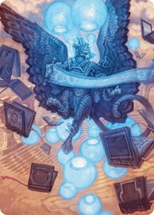 Sphinx of Forgotten Lore Art Card (33/54) [Foundations Art Series] | Deep Dive Games St. Marys