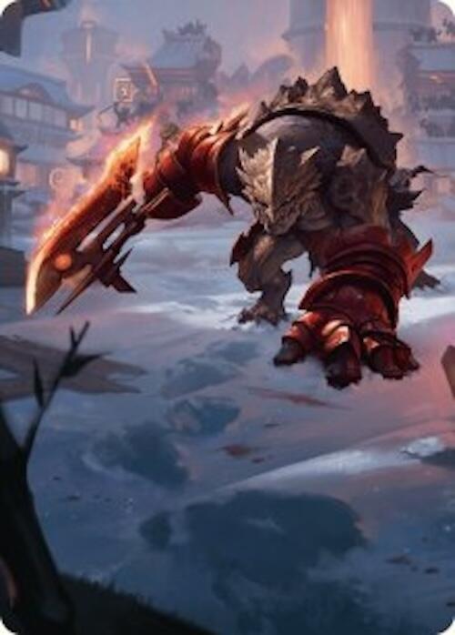 Searslicer Goblin Art Card (39/54) [Foundations Art Series] | Deep Dive Games St. Marys
