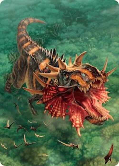 Gigantosaurus Art Card (53/54) [Foundations Art Series] | Deep Dive Games St. Marys