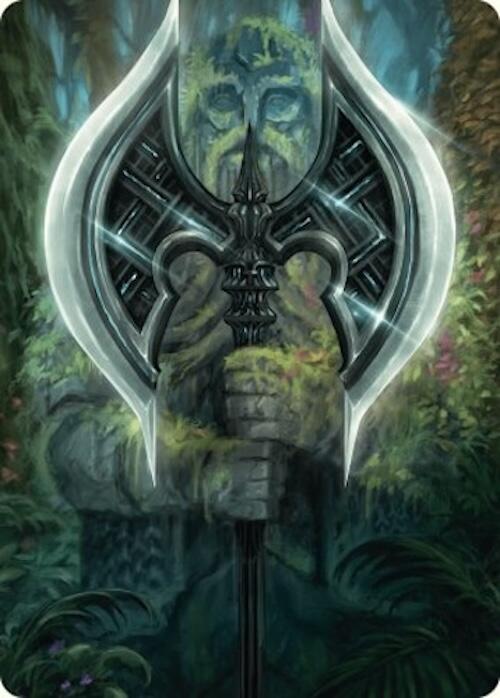 Leyline Axe Art Card (49/54) [Foundations Art Series] | Deep Dive Games St. Marys