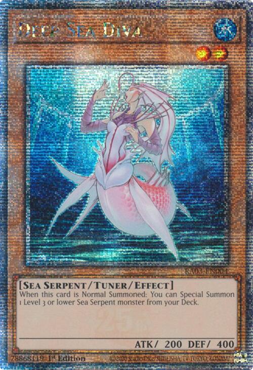 Deep Sea Diva (Quarter Century Secret Rare) [RA03-EN004] Quarter Century Secret Rare | Deep Dive Games St. Marys