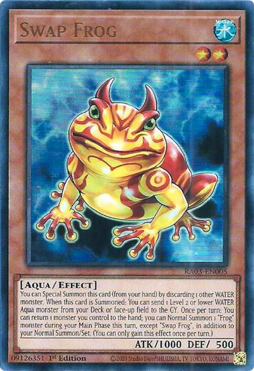 Swap Frog (UR) [RA03-EN005] Ultra Rare | Deep Dive Games St. Marys