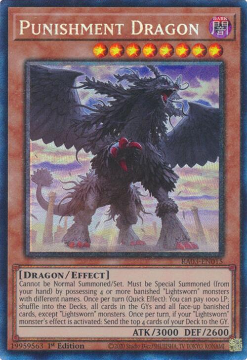 Punishment Dragon (CR) [RA03-EN015] Prismatic Collector's Rare | Deep Dive Games St. Marys