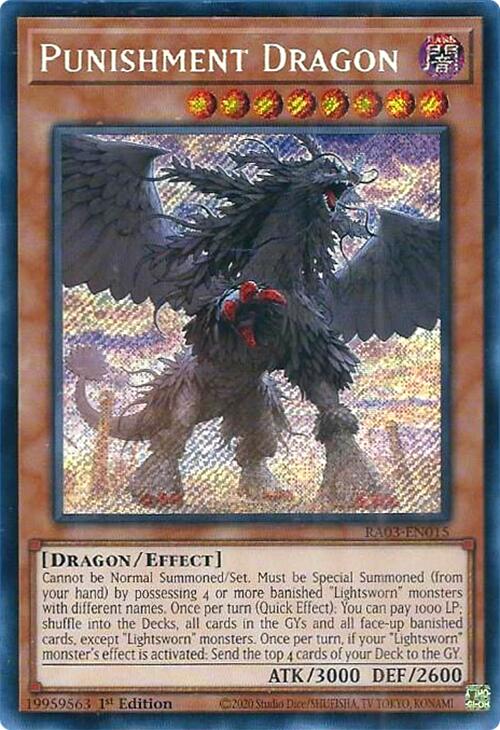 Punishment Dragon (Secret Rare) [RA03-EN015] Secret Rare | Deep Dive Games St. Marys