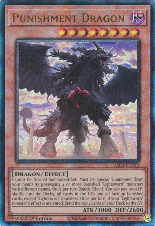 Punishment Dragon (UTR) [RA03-EN015] Prismatic Ultimate Rare | Deep Dive Games St. Marys