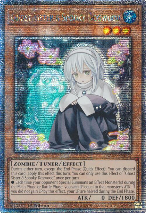 Ghost Sister & Spooky Dogwood (Quarter Century Secret Rare) [RA03-EN020] Quarter Century Secret Rare | Deep Dive Games St. Marys