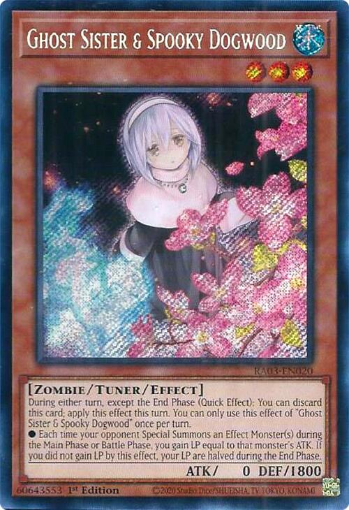 Ghost Sister & Spooky Dogwood (Secret Rare) [RA03-EN020] Secret Rare | Deep Dive Games St. Marys