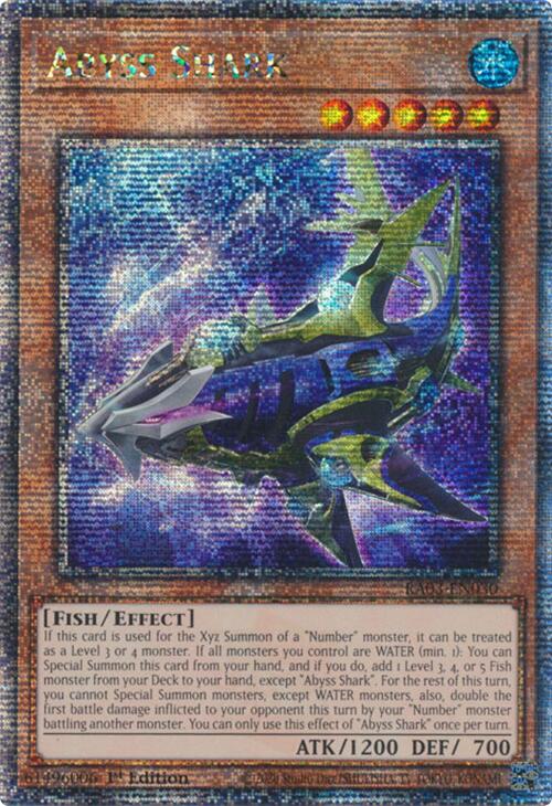 Abyss Shark (Quarter Century Secret Rare) [RA03-EN030] Quarter Century Secret Rare | Deep Dive Games St. Marys