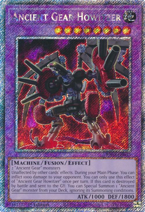 Ancient Gear Howitzer (Platinum Secret Rare) [RA03-EN035] Platinum Secret Rare | Deep Dive Games St. Marys