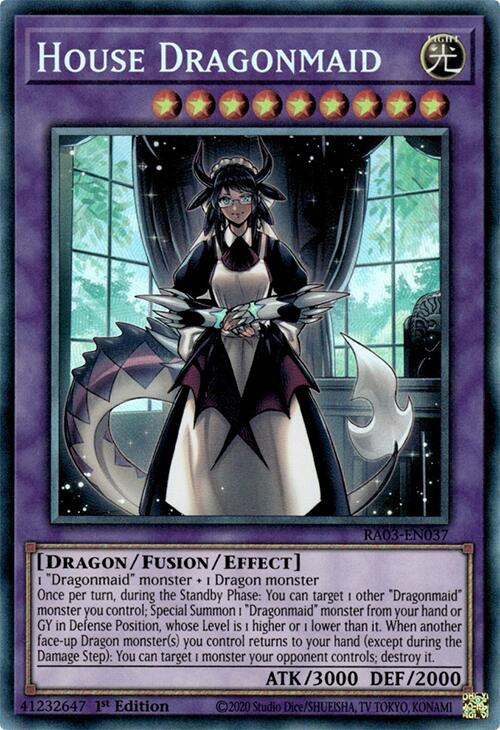 House Dragonmaid (CR) [RA03-EN037] Prismatic Collector's Rare | Deep Dive Games St. Marys