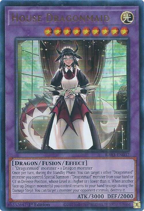 House Dragonmaid (UR) [RA03-EN037] Ultra Rare | Deep Dive Games St. Marys