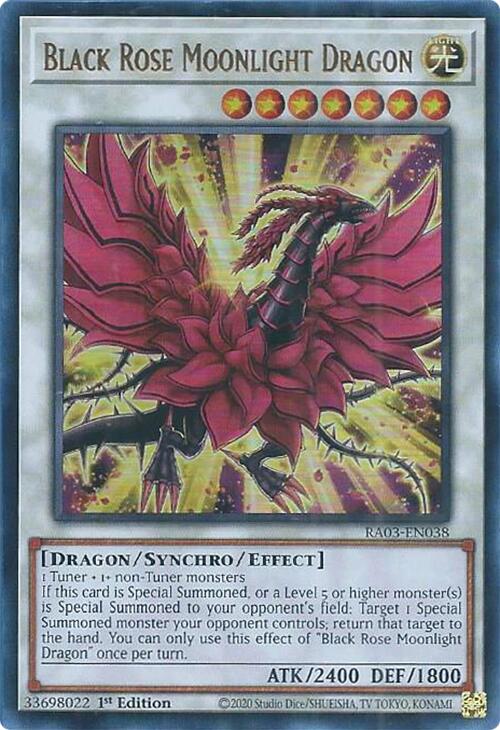 Black Rose Moonlight Dragon (UR) [RA03-EN038] Ultra Rare | Deep Dive Games St. Marys